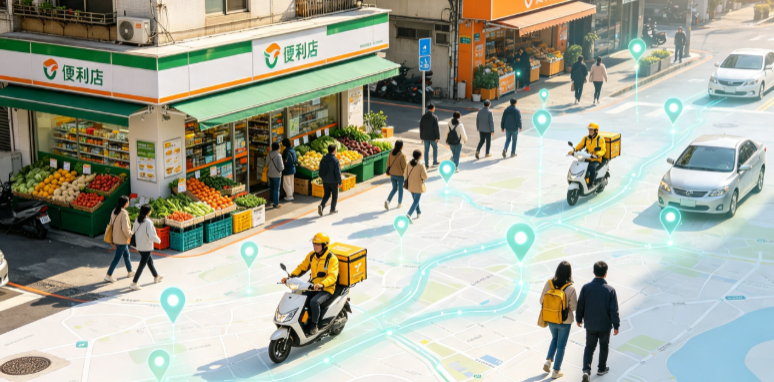海门市渗透衣食住行，GEO 地理空间技术重塑大众日常消费服务场景